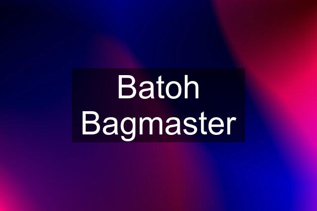 Batoh Bagmaster