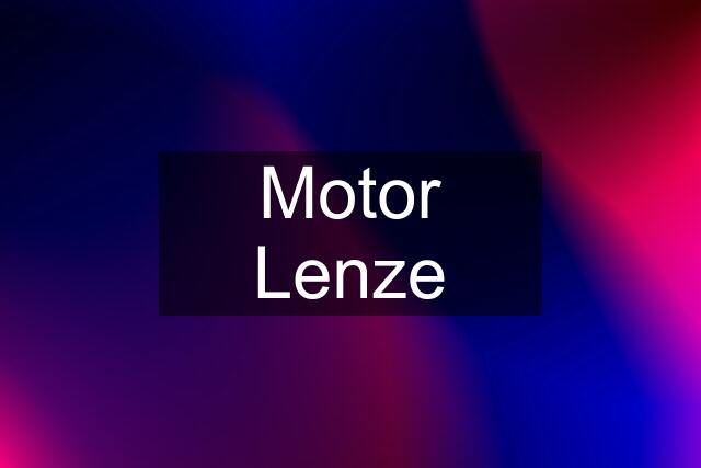 Motor Lenze