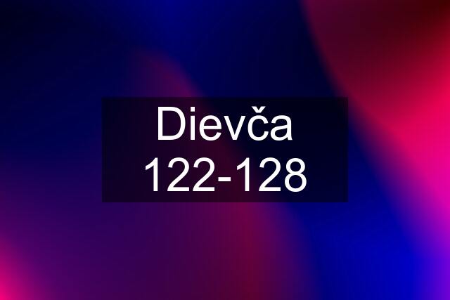 Dievča 122-128