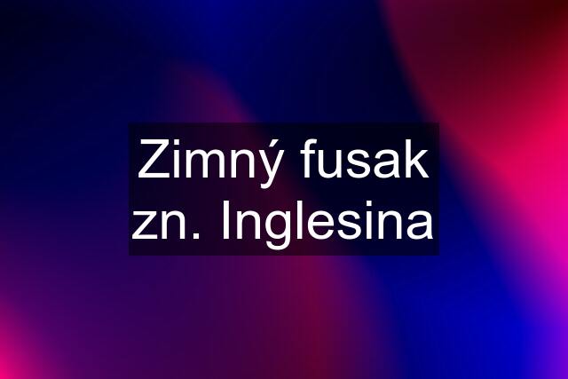 Zimný fusak zn. Inglesina