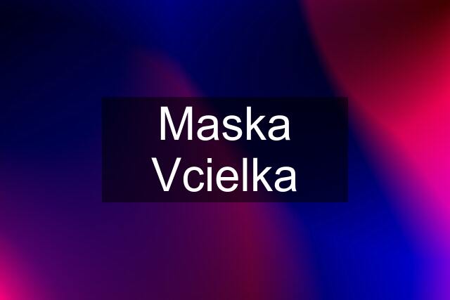 Maska Vcielka