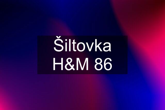 Šiltovka H&M 86