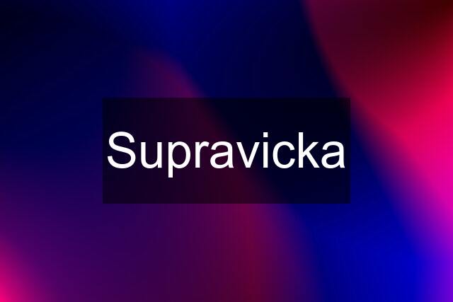 Supravicka