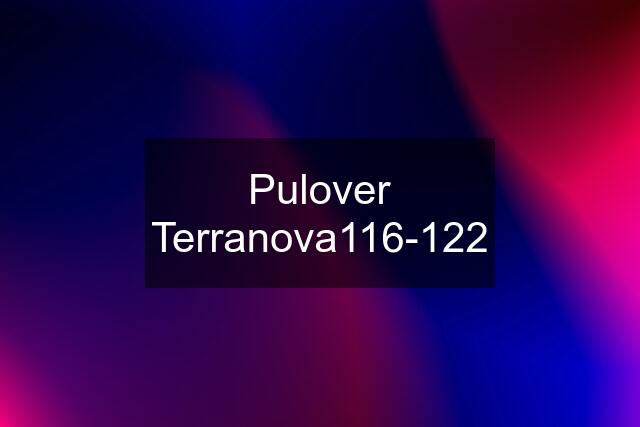 Pulover Terranova116-122