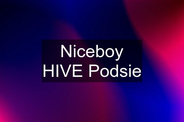 Niceboy HIVE Podsie