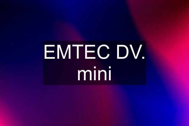 EMTEC DV. mini