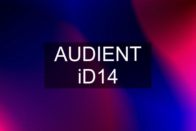 AUDIENT iD14