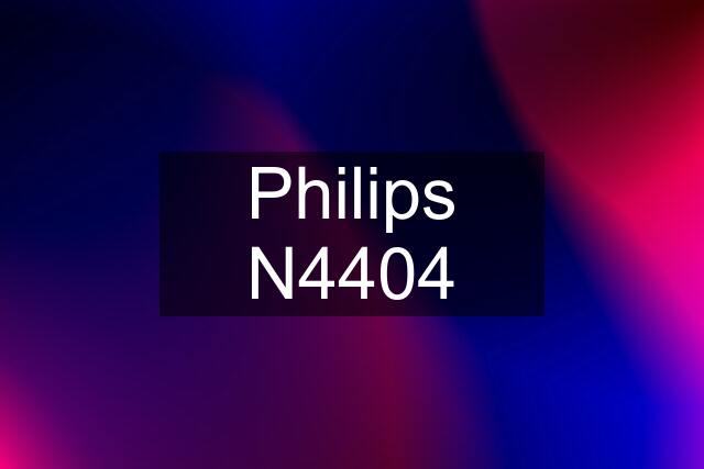 Philips N4404