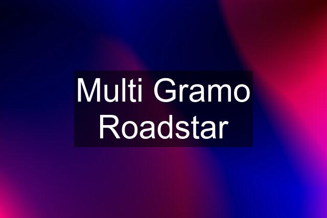 Multi Gramo Roadstar