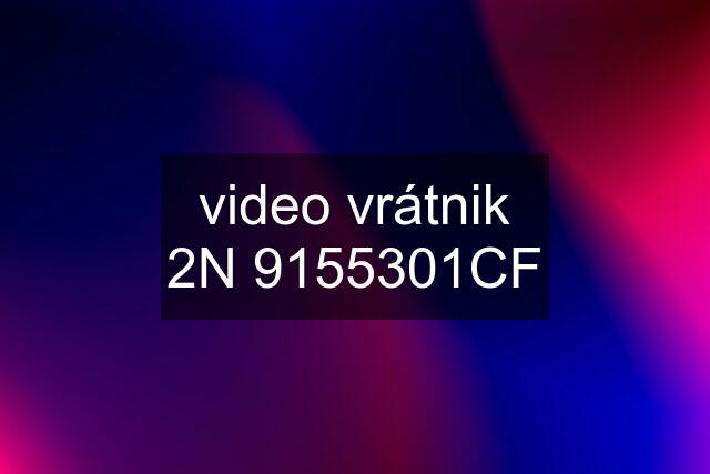 video vrátnik 2N 9155301CF