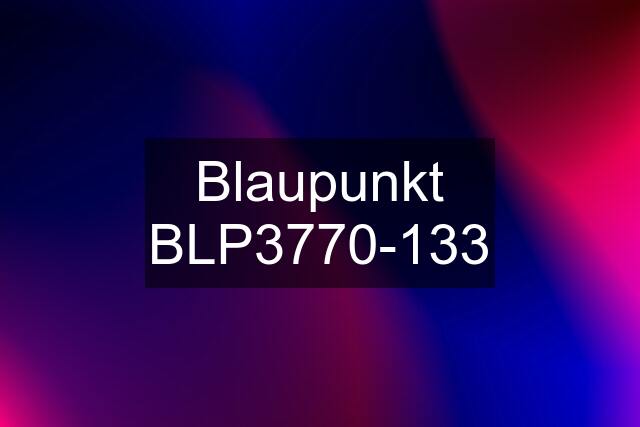 Blaupunkt BLP3770-133