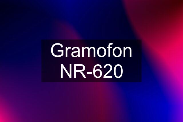 Gramofon NR-620