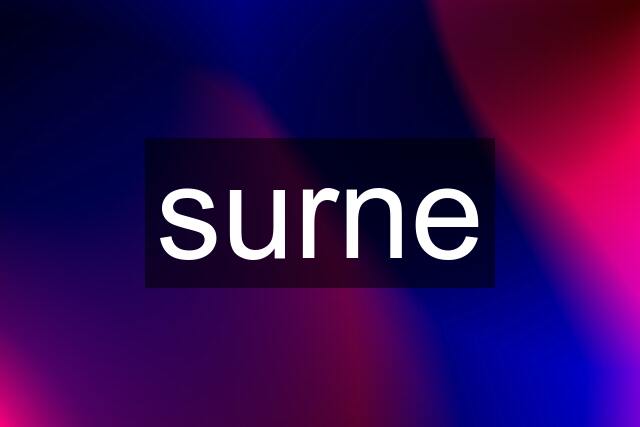 surne