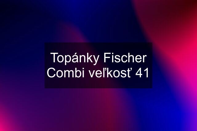 Topánky Fischer Combi veľkosť 41