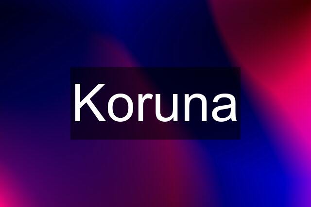 Koruna