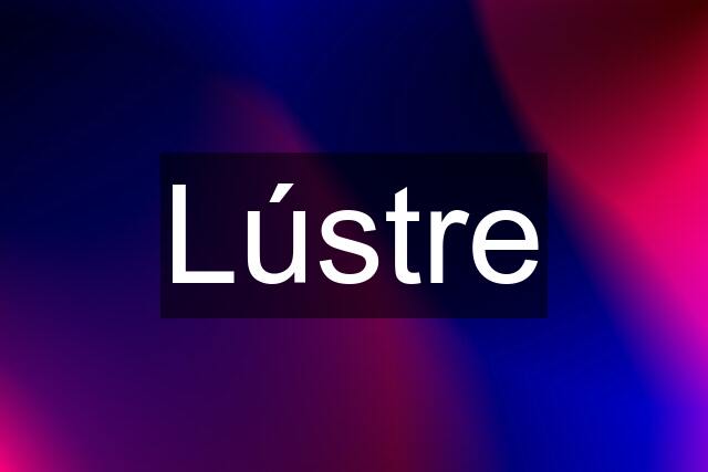 Lústre