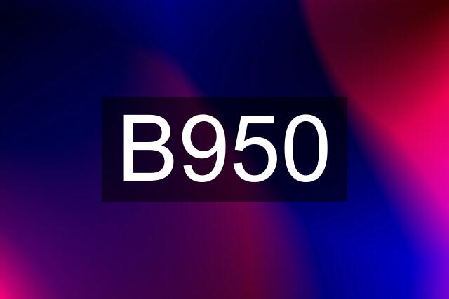 B950