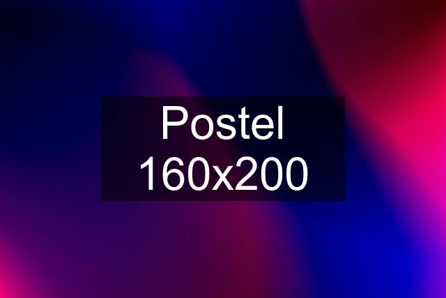 Postel 160x200
