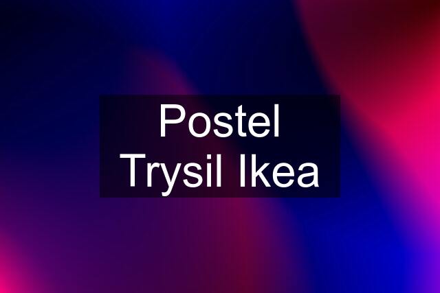 Postel Trysil Ikea