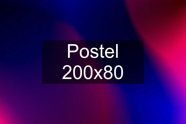 Postel 200x80