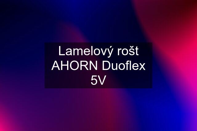 Lamelový rošt AHORN Duoflex 5V