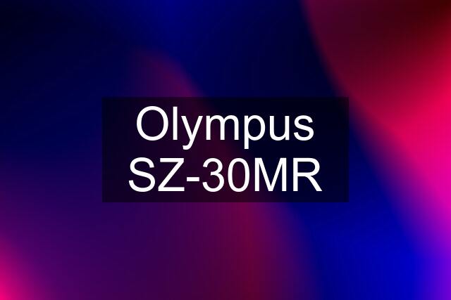 Olympus SZ-30MR