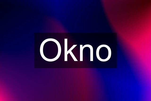 Okno