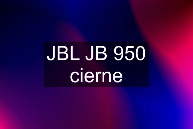 JBL JB 950 cierne