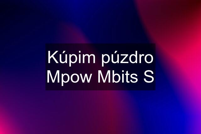 Kúpim púzdro Mpow Mbits S