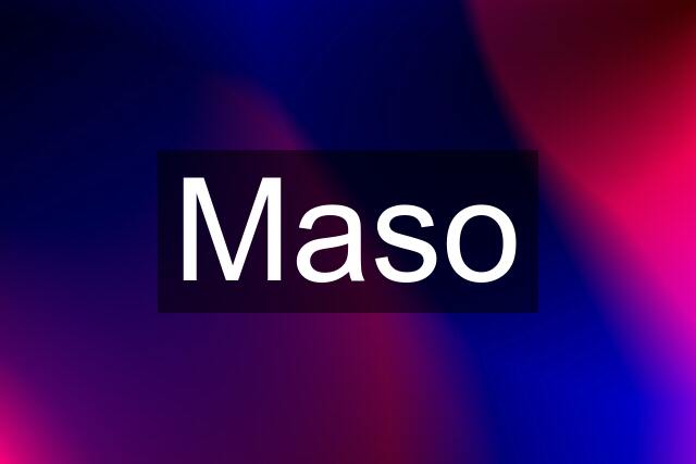 Maso