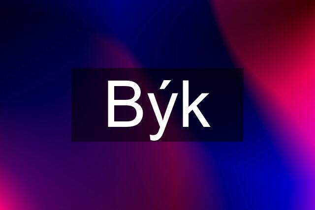 Býk