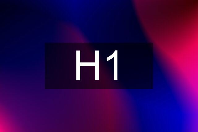 H1