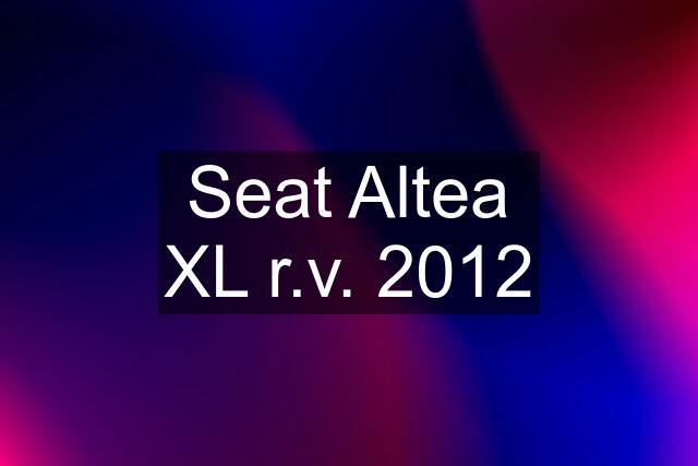 Seat Altea XL r.v. 2012