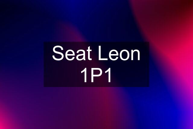 Seat Leon 1P1