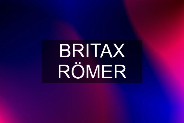 BRITAX RÖMER