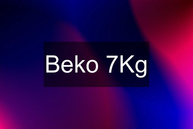 Beko 7Kg