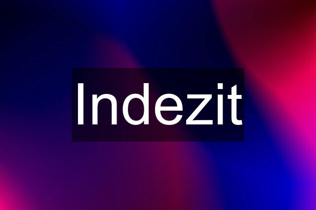 Indezit