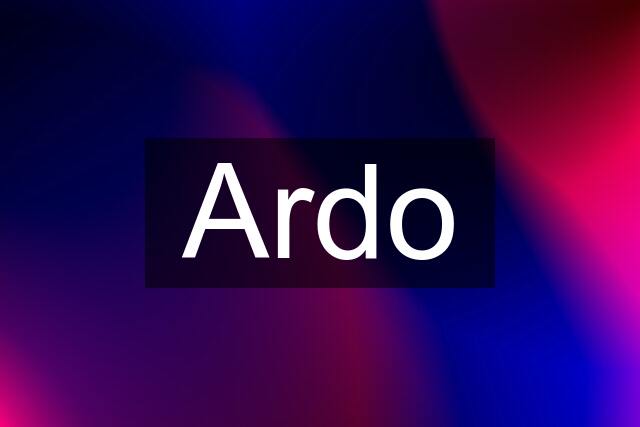 Ardo