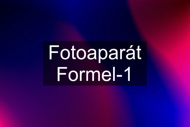 Fotoaparát Formel-1