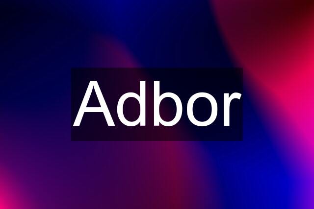 Adbor