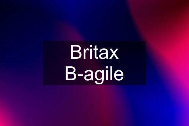 Britax B-agile