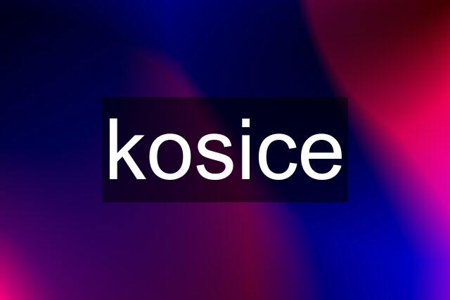 kosice