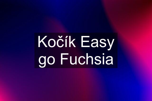 Kočík Easy go Fuchsia