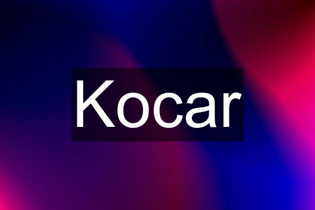 Kocar