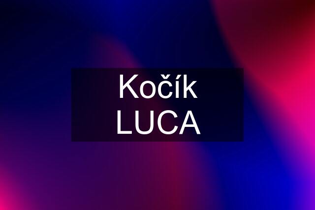 Kočík LUCA