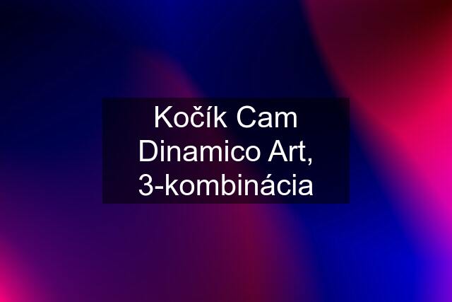 Kočík Cam Dinamico Art, 3-kombinácia