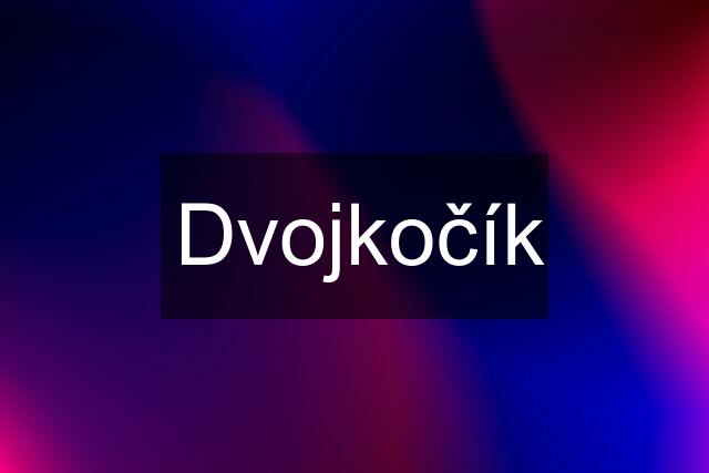 Dvojkočík