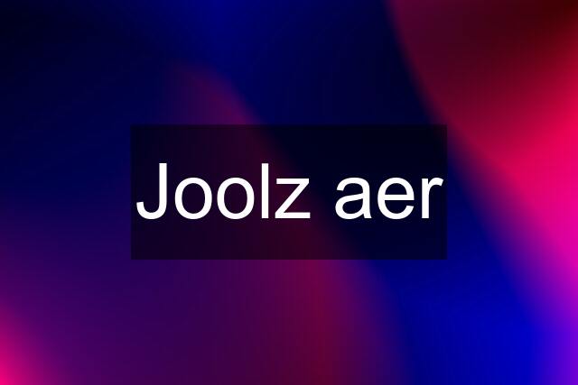 Joolz aer