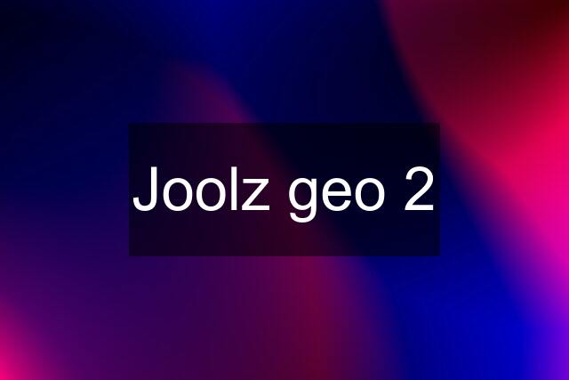 Joolz geo 2