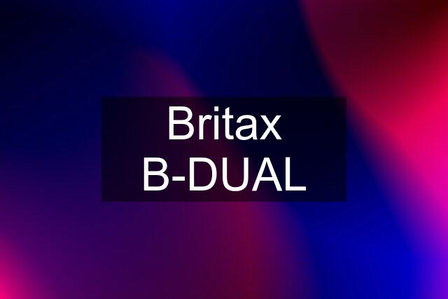 Britax B-DUAL